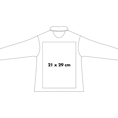 Softshell jas met volledige ritssluiting en zakken.
