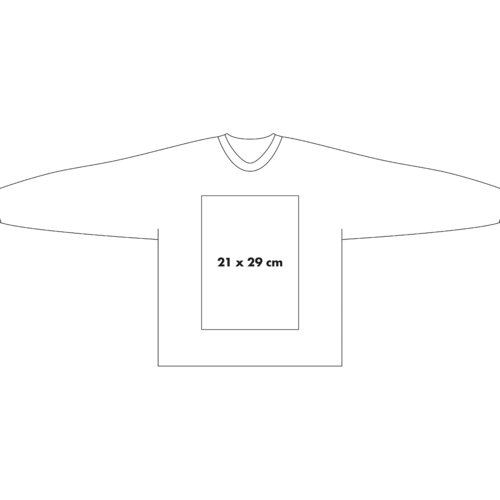 Katoenen sweatshirt met lange mouwen en ronde hals.