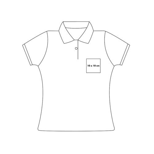 Polo shirt van katoen met korte mouwen en kraag.