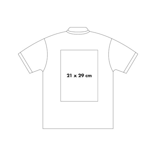 Katoenen poloshirt met korte knoopsluiting.