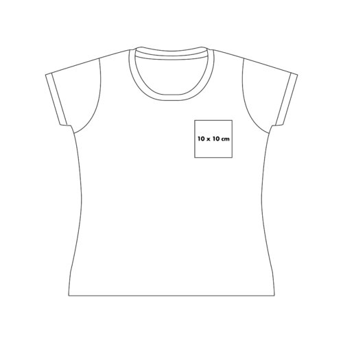 Katoenen T-shirt met ronde hals en korte mouwen.