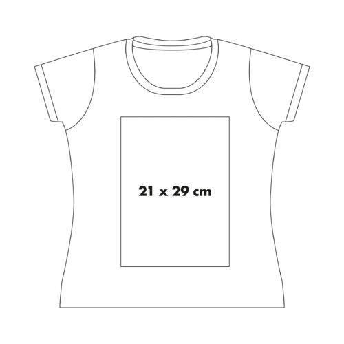 Katoenen T-shirt met korte mouwen.