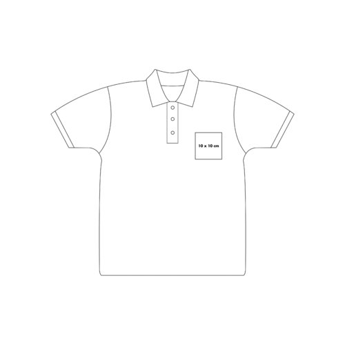 Piqu poloshirt met korte mouwen en knoopsluiting.