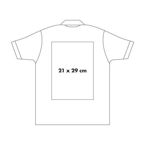 Piqu poloshirt met knoopsluiting en korte mouwen.