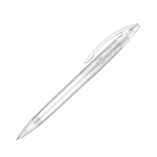 Witte plastic draaibalpen met clip.