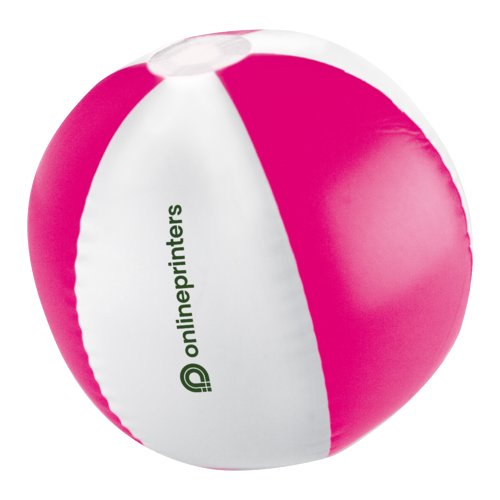 Roze plastic strandbal.