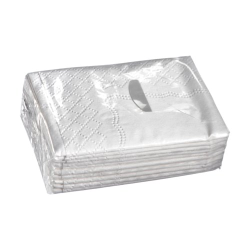 Witte papieren zakdoekjes, 3-laags, in een verpakking van 10.