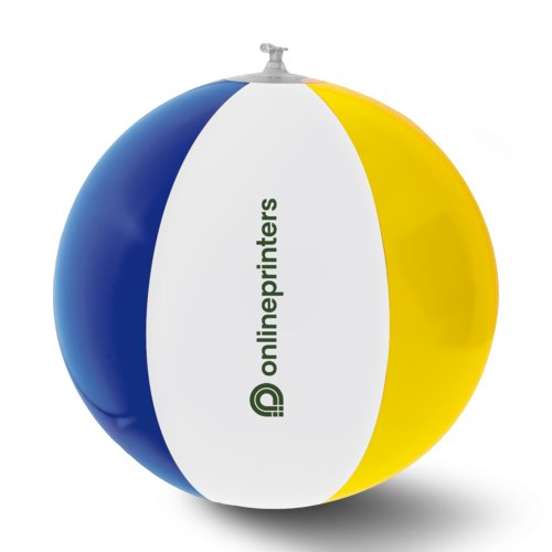 Multicolor PVC strandbal.