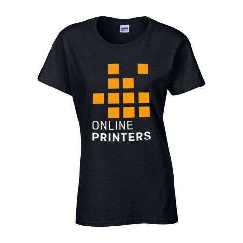 Zwaar katoenen T-shirt met korte mouwen.
