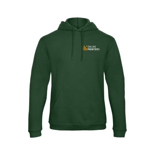 Stoffen hoodie met kangoeroezak en trekkoord.