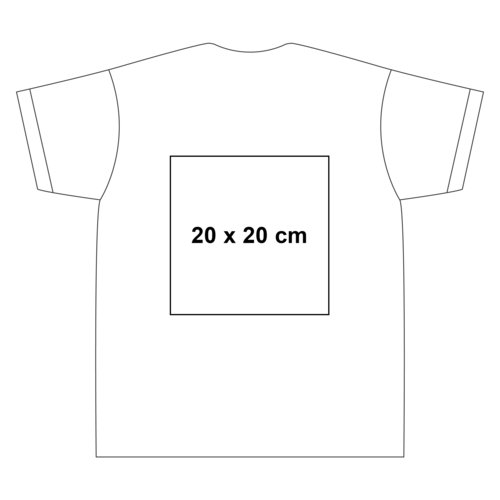Basic stoffen T-shirt voor jongens, korte mouw.