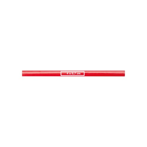 Rood timmermanspotlood van hout.