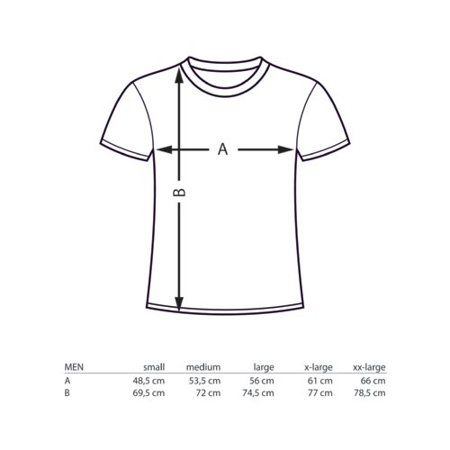 Katoenen T-shirt met korte mouwen en ronde hals.