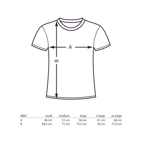 Katoenen T-shirt met korte mouwen en ronde hals.
