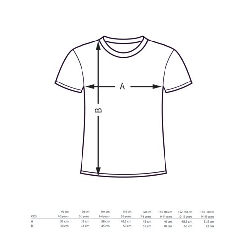 Katoenen T-shirt met ronde hals en korte mouwen.