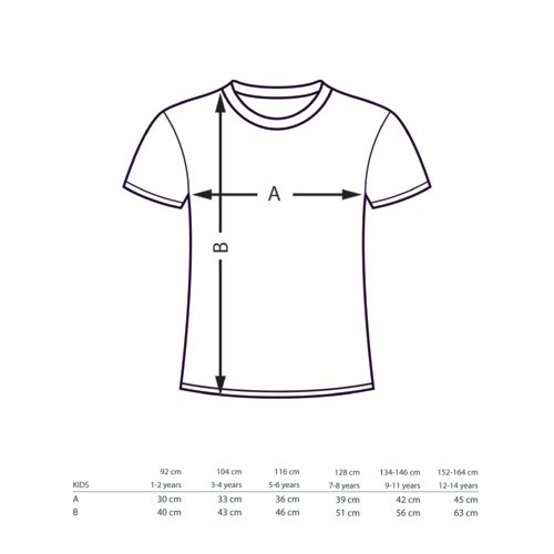 Katoenen T-shirts met korte mouwen en ronde hals.