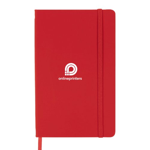 Geschenkset met notitieboek en pen.