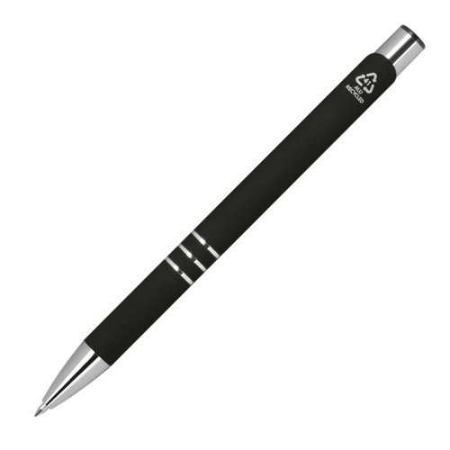 Zwarte gelpen met afneembare dop.