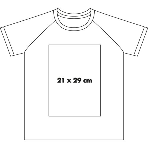 Sportief heren T-shirt van performance materiaal met korte mouwen.