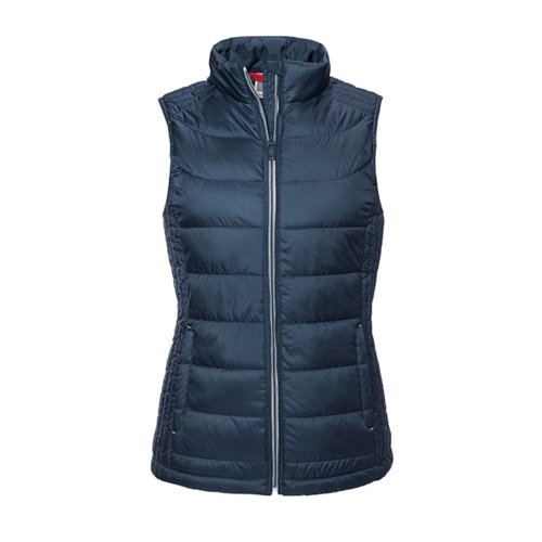 Russell Nano gewatteerde bodywarmers, dames 3