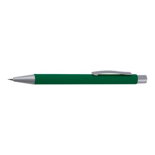 Groene schrijfset met balpen en vullingen.