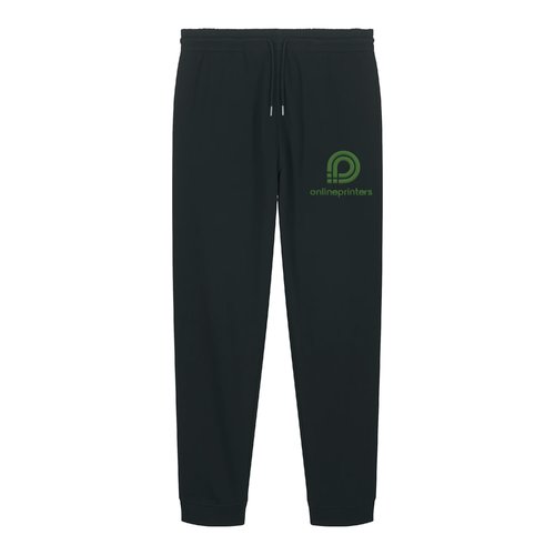 Gepatroneerde stoffen joggingbroek met trekkoord.