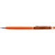 Oranje balpen met touch pen en clip.