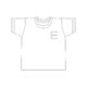 Katoenen T-shirt met korte mouwen en ronde hals.