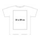 Katoenen T-shirt met korte mouwen en ronde hals.