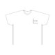 Wit katoenen T-shirt met ronde hals.