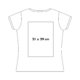 Katoenen T-shirt met korte mouwen.
