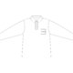 Katoenen poloshirt met lange mouwen en knoopsluiting.