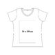 Katoenen T-shirt voor dames met korte mouwen.