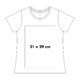 Katoenen T-shirts met korte mouwen en ronde hals.