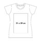 Katoenen T-shirts met korte mouwen en een ronde hals.