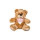 Bruine pluche teddybeer met bandana.