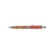 Houten balpen met touchfunctie en clip.