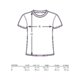 Stoffen poloshirt met korte mouwen en knoopsluiting.