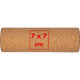 Bruine massage roller van kurk.