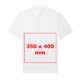Polo shirt van stof met korte mouwen en knoopsluiting.