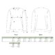 Unisex sweatshirt van stof met ronde hals en lange mouwen.