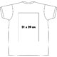 Katoenen T-shirt voor heren met korte mouwen.