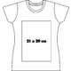 Katoenen T-shirt voor dames met korte mouwen.