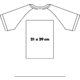 Wit sport T-shirt van functioneel materiaal voor heren.