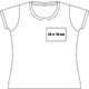 Katoenen T-shirt voor dames met korte mouwen.