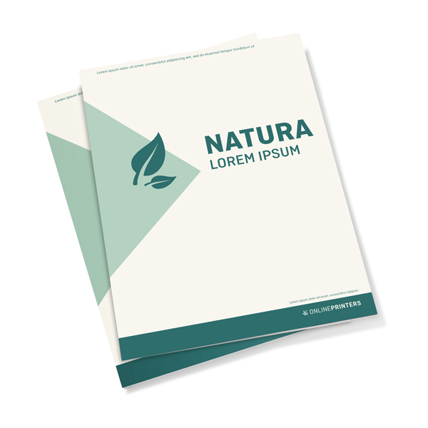 Afbeelding Brochures eco-/natuurpapier