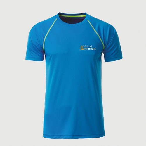 blauw / neongeel