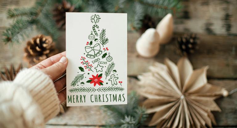 Sprüche für Weihnachtskarten: Anregungen und kostenlose Textvorlagen